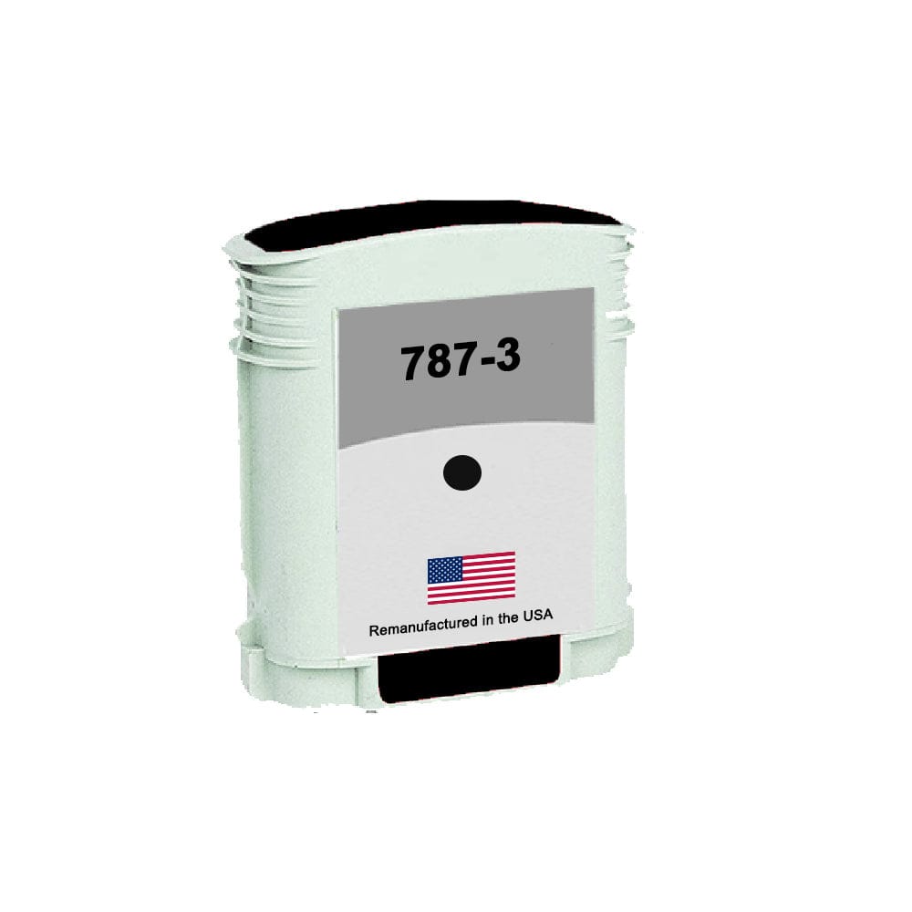 U.S. Remanufactured for Pitney Bowes 787-3 Black Ink Cartridge - Allprintheads