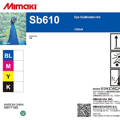 Mimaki Sb610 Dye sublimation ink 1 LT Bottle - www.allprintheads.com