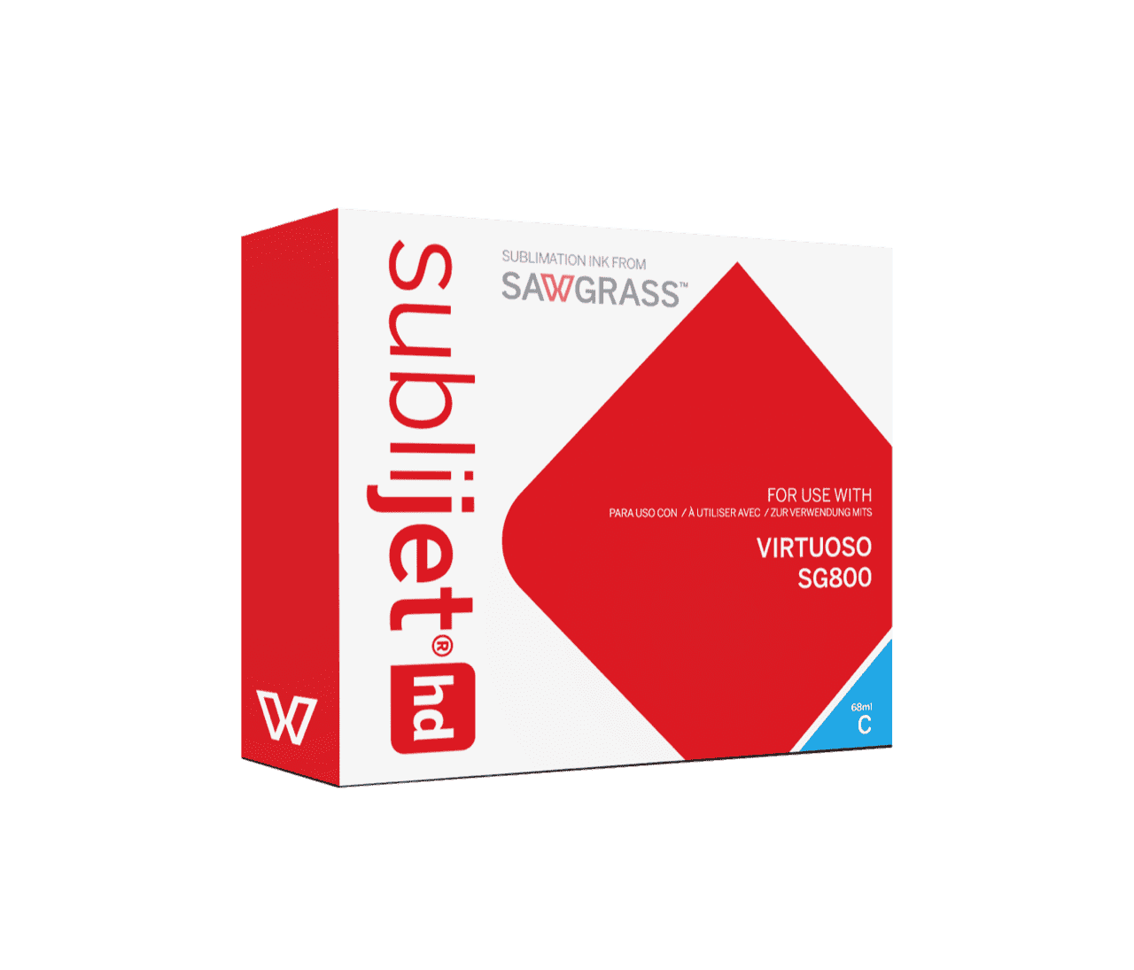 Virtuoso SG800 Sublimation Ink - Sublijet HD Extended Capacity Ink Cartridges - www.allprintheads.com