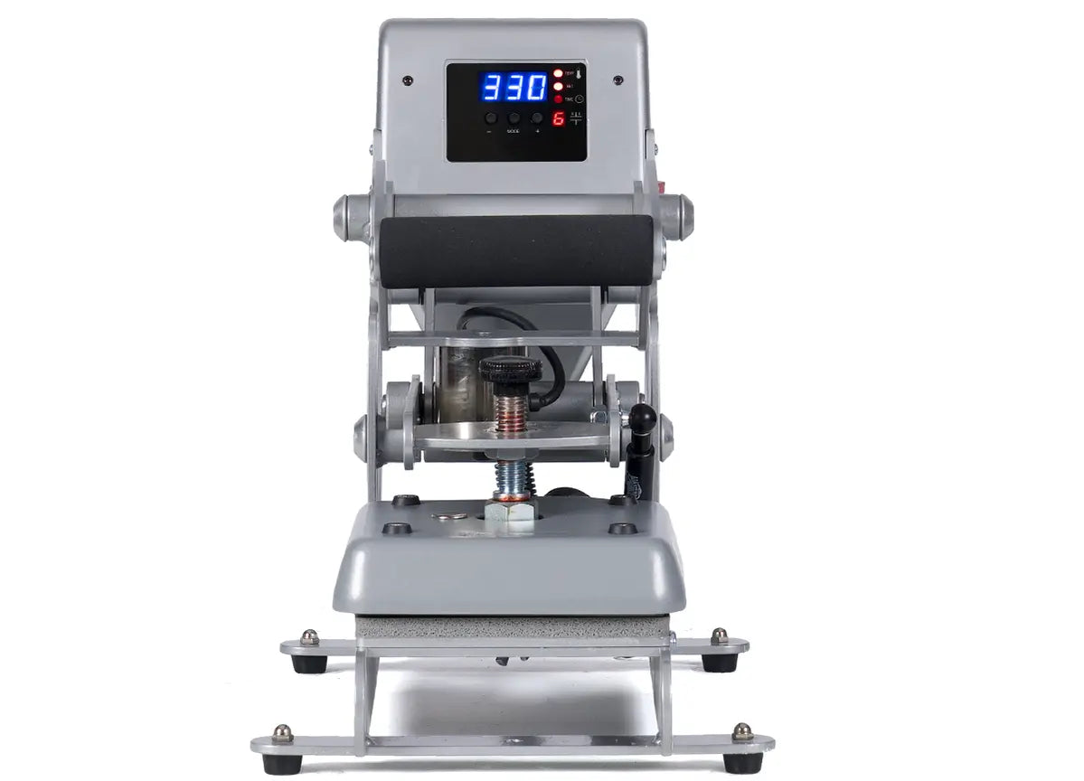 Hotronix Auto Clam 6 x 6 LowRider Heat Press STX6 - closed, front view - Allprintheads
