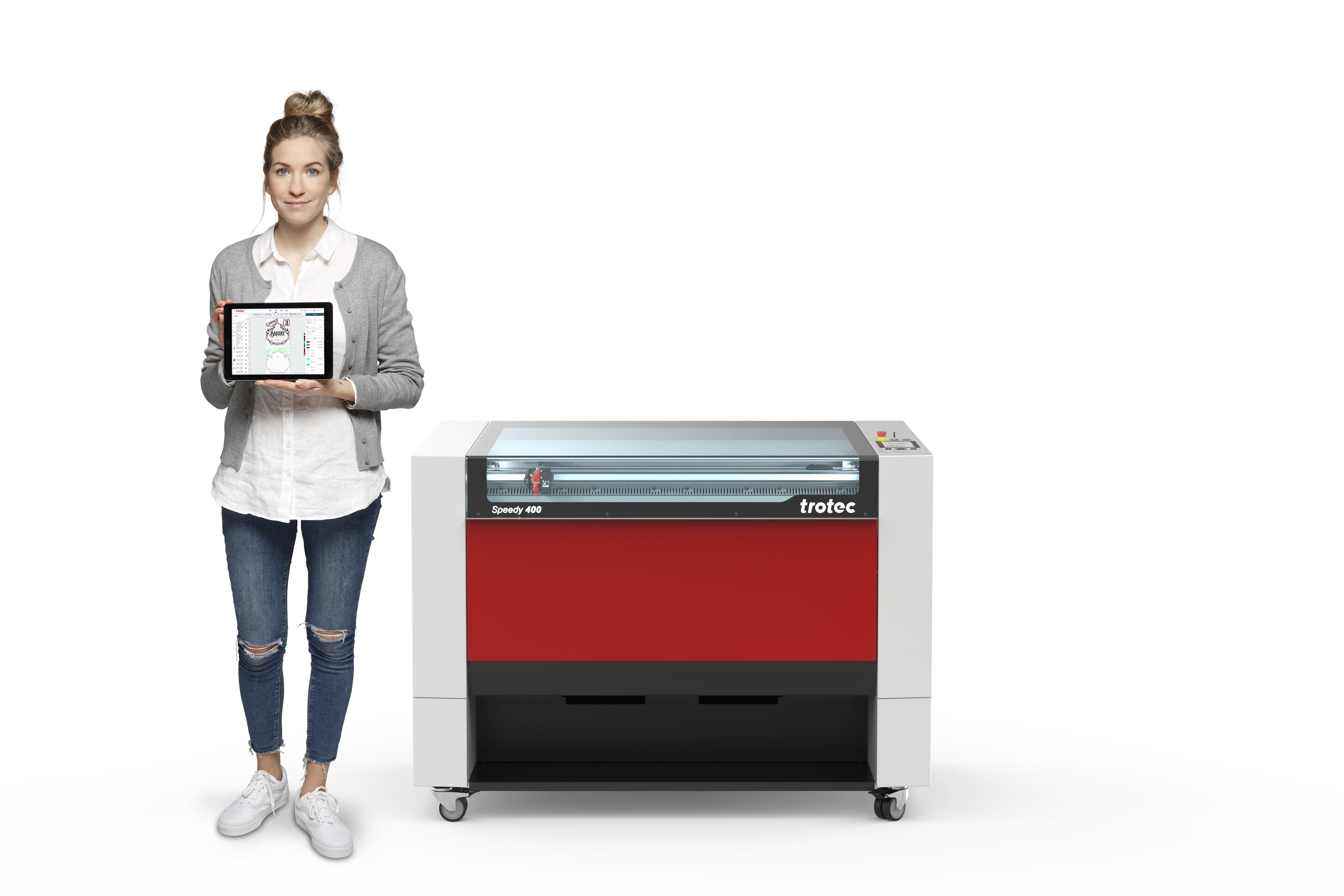 Trotec Laser Speedy 400 - Allprintheads