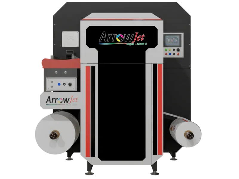 ArrowJet Aqua 330R II Memjet DuraCore digital label press