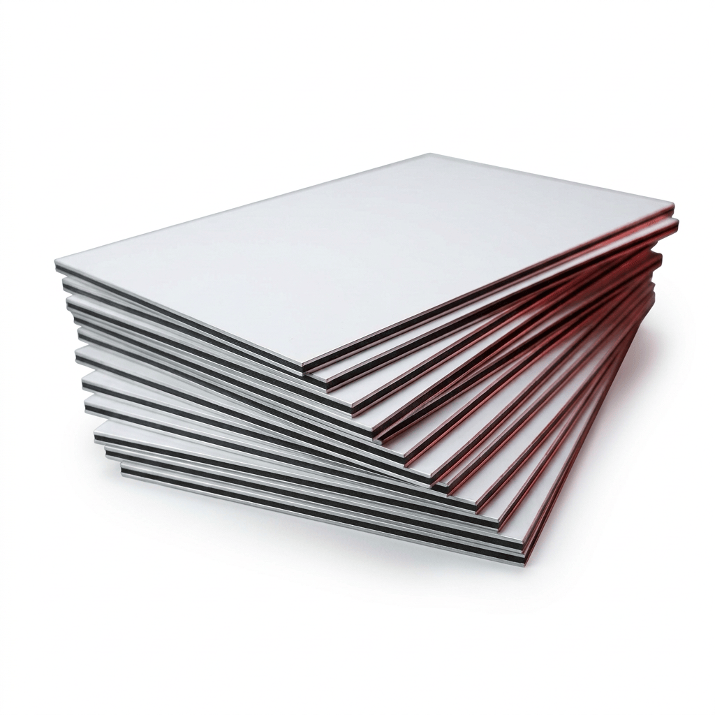 Alumobond Aluminum Composite Panel 1/4 inch White - 48 x 96
