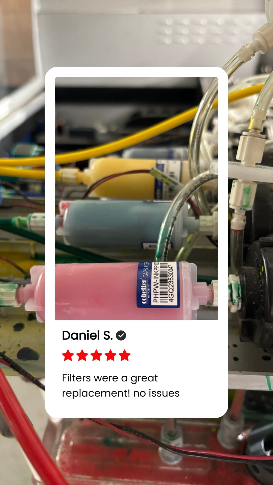 Customer photo review