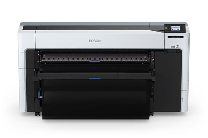 Epson SureColor P8570D - Front View with Basket