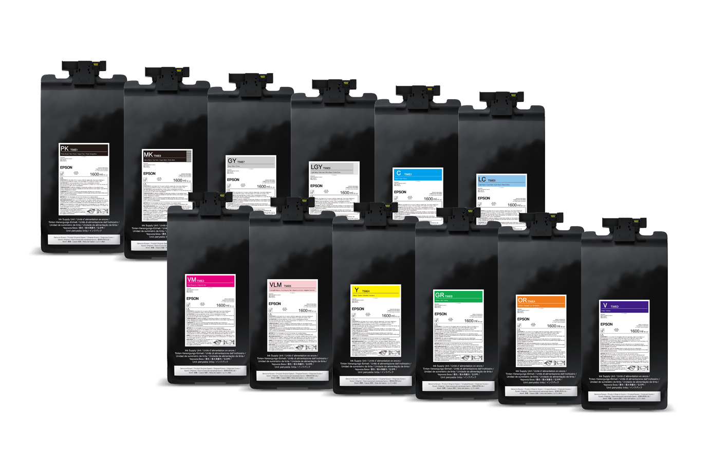 Epson UltraChrome PRO12 T56E 1.6 L ink pack family