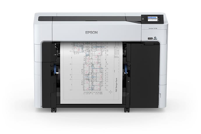 Epson SureColor T3770E - Front View with Print