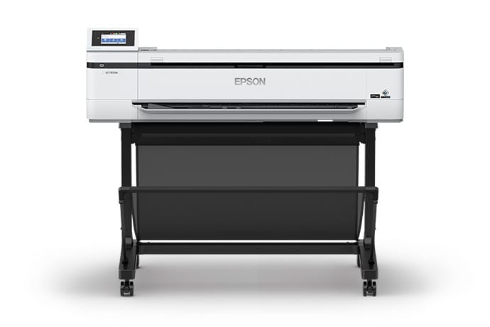 Epson SureColor T5170M - Front with Basket Open