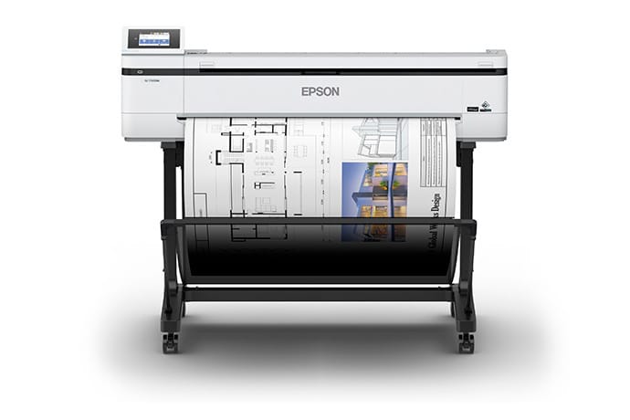 Epson SureColor T5170M 36-Inch Wireless Printer with Integrated Scanner - Front View