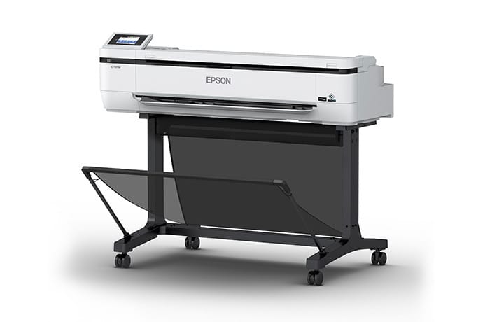 Epson SureColor T5170M - Left with Basket Open