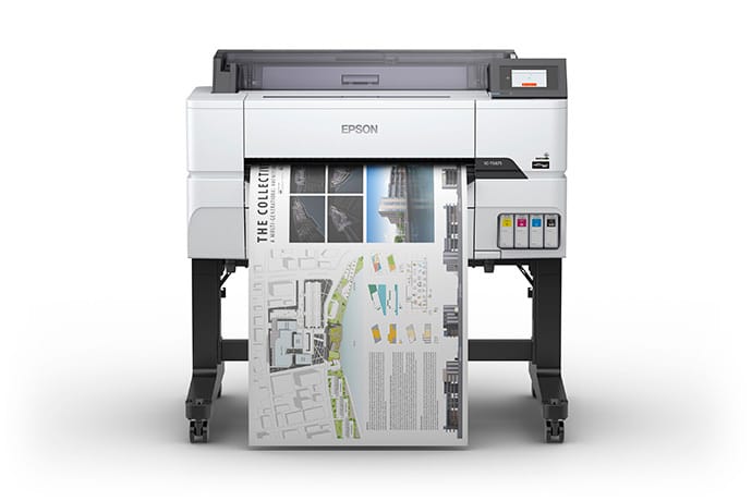 Epson SureColor T3475 24-Inch Wireless Printer - Front View