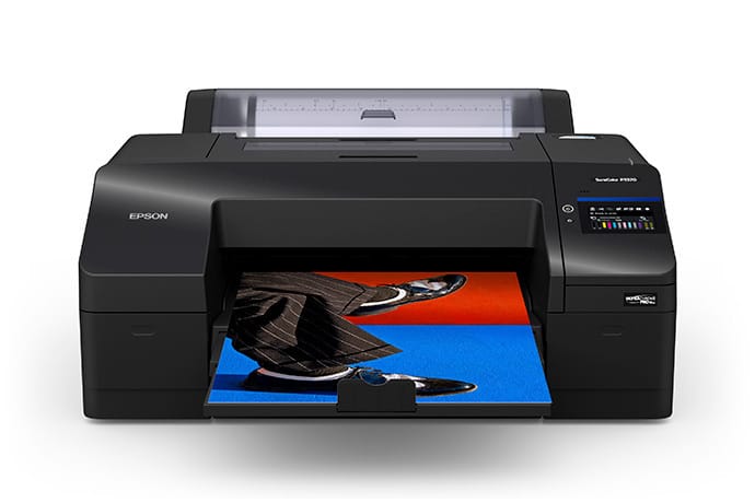 Epson SureColor P5370 17-Inch Professional Photographic Printer - Front View with Output