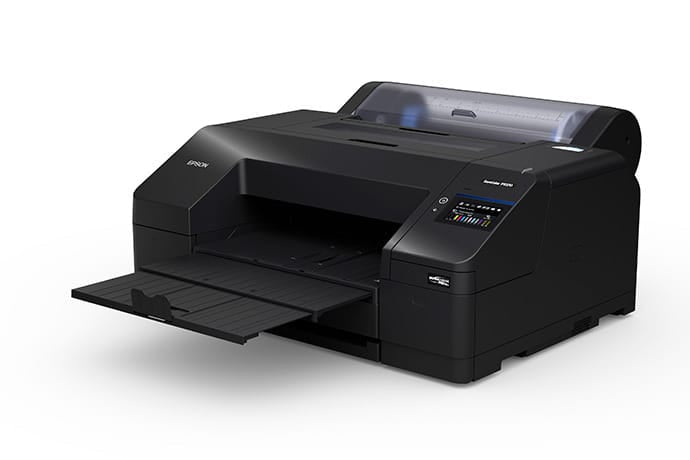 Epson SureColor P5370 - Left View with Tray