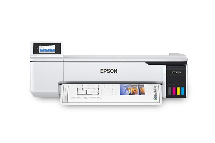 Epson SureColor T3170x 24-Inch Desktop Printer - Front View