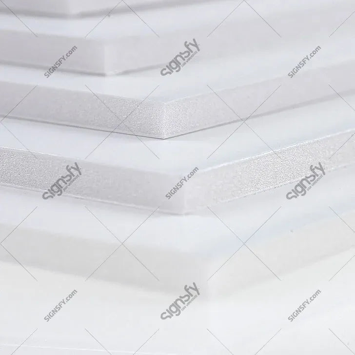 FoamBrite Foam Board 3/16" (5 mm) White 48" x 96" - Box of 25