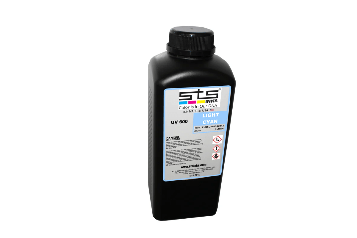 Compatible UV600 Cure Ink for KONICA, RICOH GEN4/GEN5,SEIKO, SPECTRA DIMATIX HV PH'S (LED LAMPS) - Allprintheads