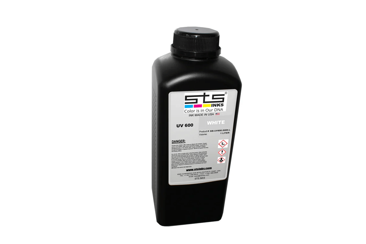 Compatible UV600 Cure Ink for KONICA, RICOH GEN4/GEN5,SEIKO, SPECTRA DIMATIX HV PH'S (LED LAMPS) - Allprintheads