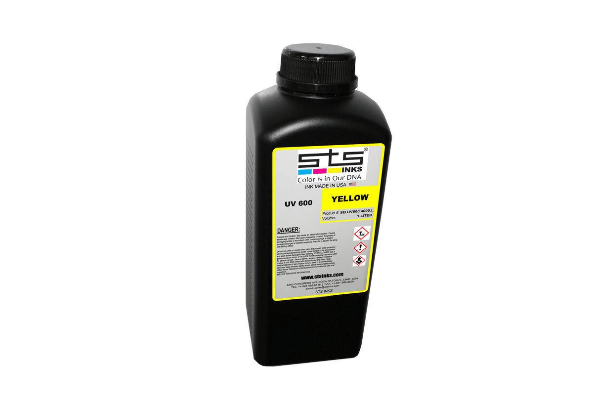 Compatible UV600 Cure Ink for KONICA, RICOH GEN4/GEN5,SEIKO, SPECTRA DIMATIX HV PH'S (LED LAMPS) - Allprintheads