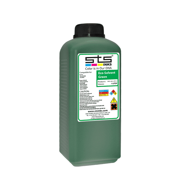 Compatible Eco-Solvent Ink 1 Liter Bottle Roland ,Mutoh,Epson,Mimaki - www.allprintheads.com