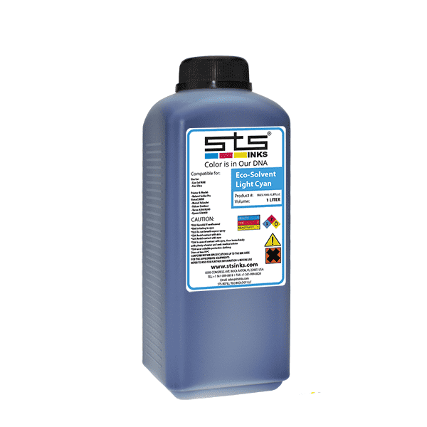 Compatible Eco-Solvent Ink 1 Liter Bottle Roland ,Mutoh,Epson,Mimaki - www.allprintheads.com