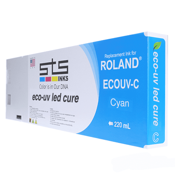 Compatible Cartridge for Roland LED UV 220ml EUV - www.allprintheads.com