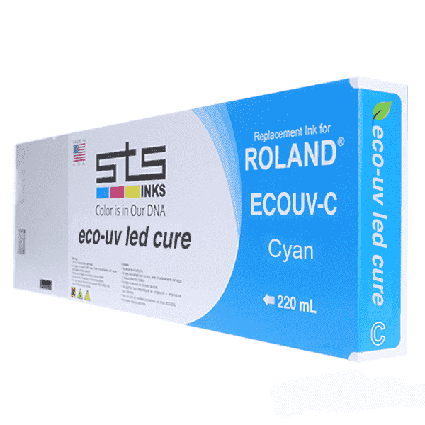 Compatible Cartridge for Roland LED UV 500ml EUV - www.allprintheads.com