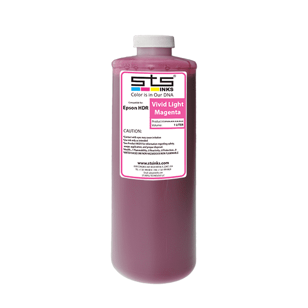 Compatible Pigment Ink for Epson Ultrachrome HDR 1L - www.allprintheads.com