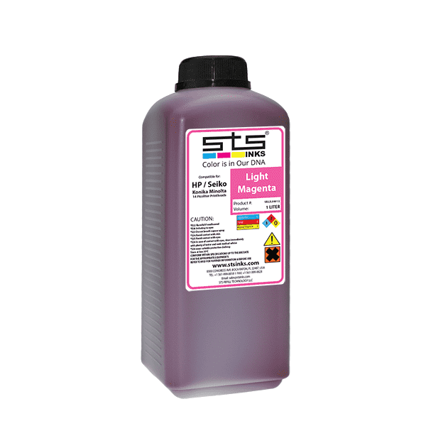 Compatible Ink Low-Solvent (HP/SEIKO) 1L HP8000/9000/10000 Seiko 64s Konica Minolta heads - www.allprintheads.com