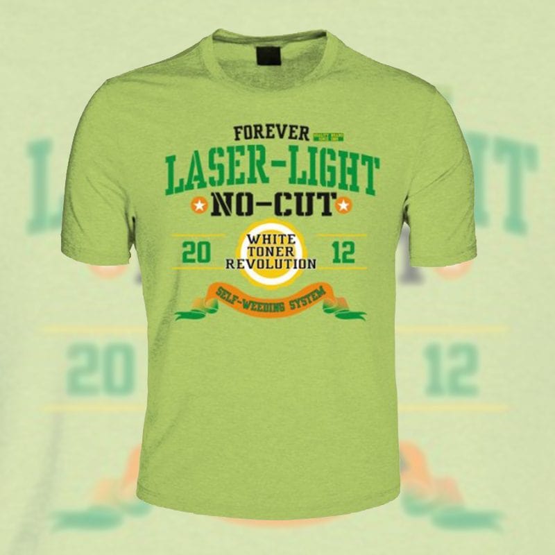 FOREVER Laser Light No-Cut - Self-Weeding Laser Heat Transfer Paper for OKI White Toner Printers - 100 Sheetspack - www.allprintheads.com