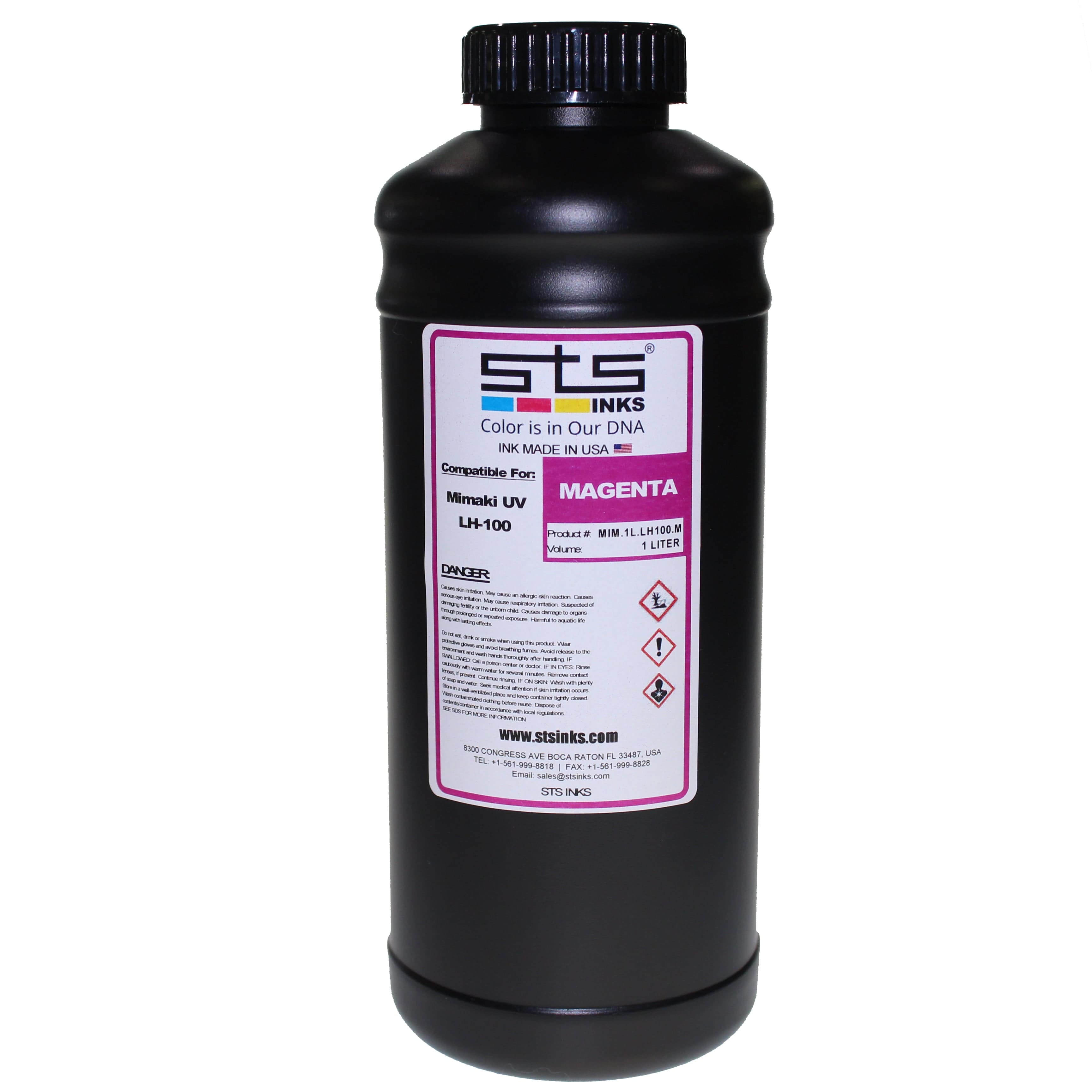 Compatible Cartridge for Mimaki LH-100 UV Cure 1 liter - www.allprintheads.com