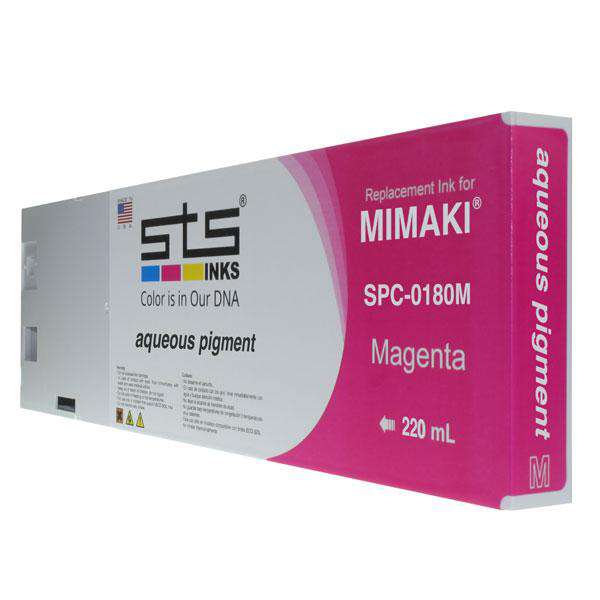 Compatible Cartridge for Mimaki Aqueous Pigment 220ml SPC-0180 - www.allprintheads.com