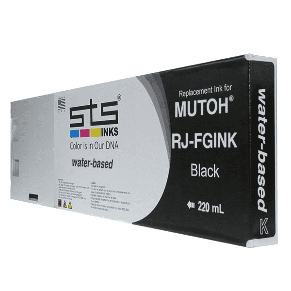 Compatible Cartridge for Mutoh Water-Based 220ml RJ-FGINK-2 - www.allprintheads.com