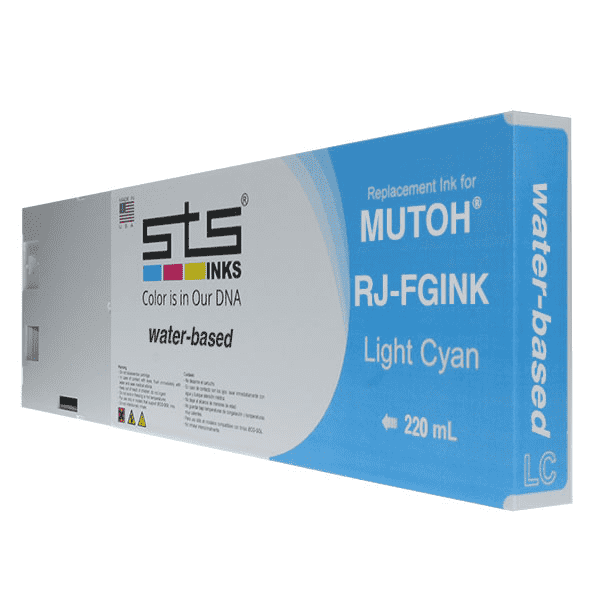 Compatible Cartridge for Mutoh Water-Based 220ml RJ-FGINK-2 - www.allprintheads.com