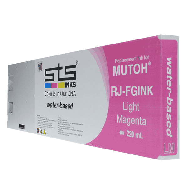 Compatible Cartridge for Mutoh Water-Based 220ml RJ-FGINK-2 - www.allprintheads.com