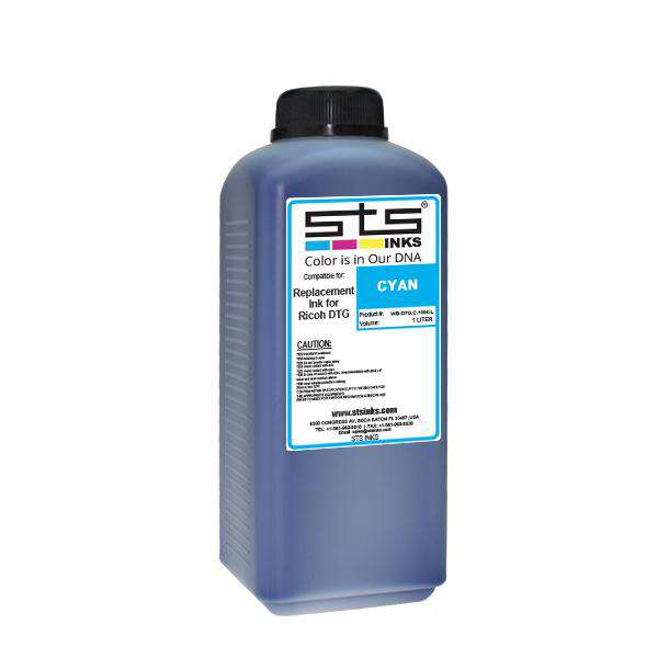 Compatible Ink for DTG Kornit 1 Liter Magenta Bottle - www.allprintheads.com