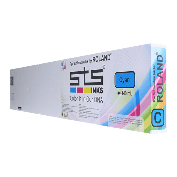 Compatible Dye Sublimation Ink Cartridge for Roland with Eco-Sol MAX Chip 440ml - www.allprintheads.com