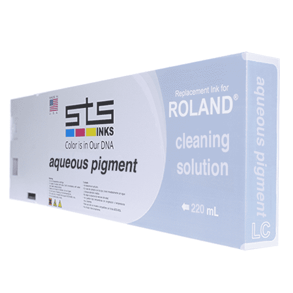 Compatible Cleaning Solution Cartridge for Roland Aqueous Pigment 220ml - www.allprintheads.com