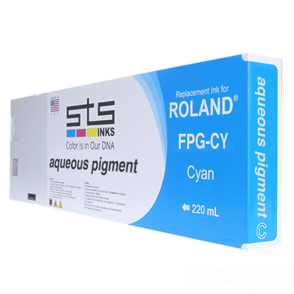 Compatible Cartridge for Roland Aqueous Pigment 220ml FPG - www.allprintheads.com