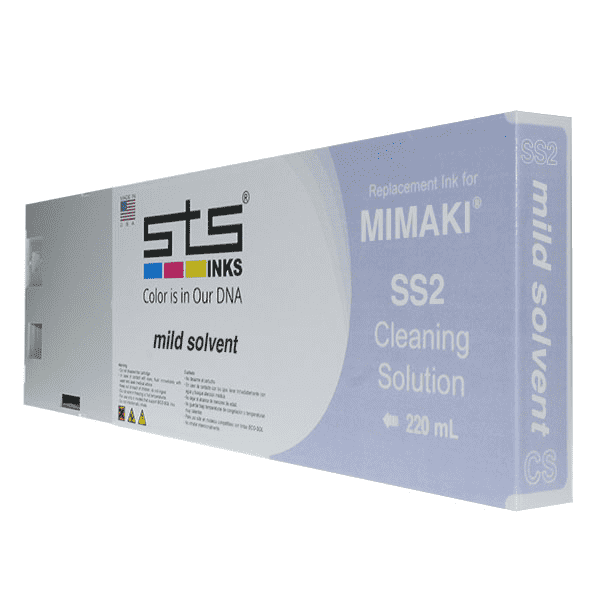 Compatible Cleaning Solution Cartridge for Mimaki Mild Solvent SS2 220ml - www.allprintheads.com