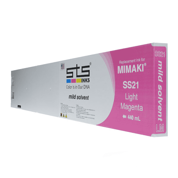 Compatible Cartridge for Mimaki Mild Solvent SS21 440ml by STS Inks - www.allprintheads.com