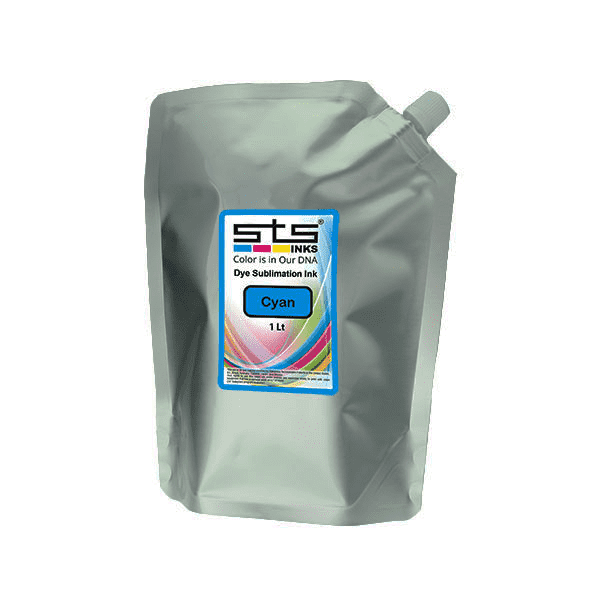 Compatible Dye Sublimation Ink Bag for EPSON Sure Color F-Series 1 Liter (C,M,Y,B) - www.allprintheads.com