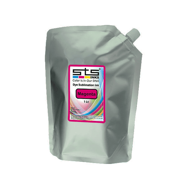 Compatible Dye Sublimation Ink Bag for EPSON Sure Color F-Series 1 Liter (C,M,Y,B) - www.allprintheads.com