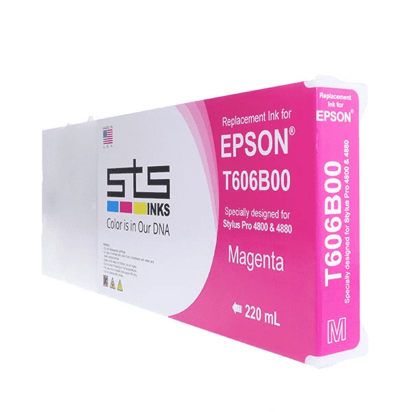Compatible Cartridge for Epson Sublimation 220 mL. Stylus Pro 4800. - www.allprintheads.com