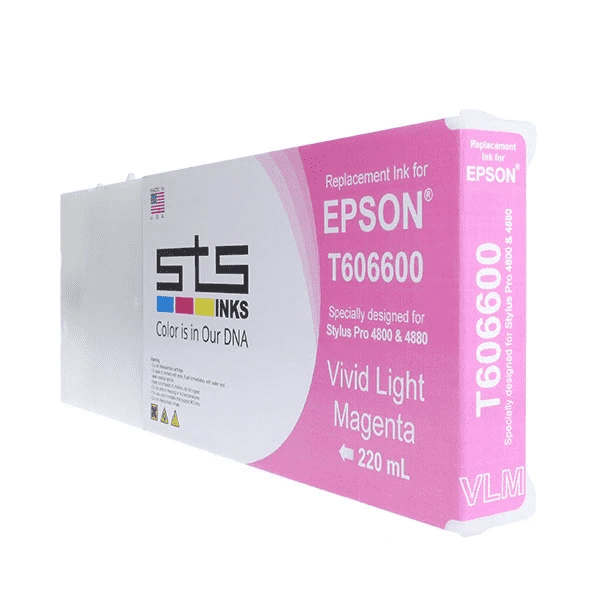 Compatible Cartridge for Epson Sublimation 220 mL. Stylus Pro 4800. - www.allprintheads.com