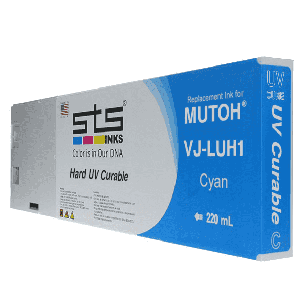 Compatible Cartridge for Mutoh UV Cure 220 mL VJ-LUH1-220 - www.allprintheads.com