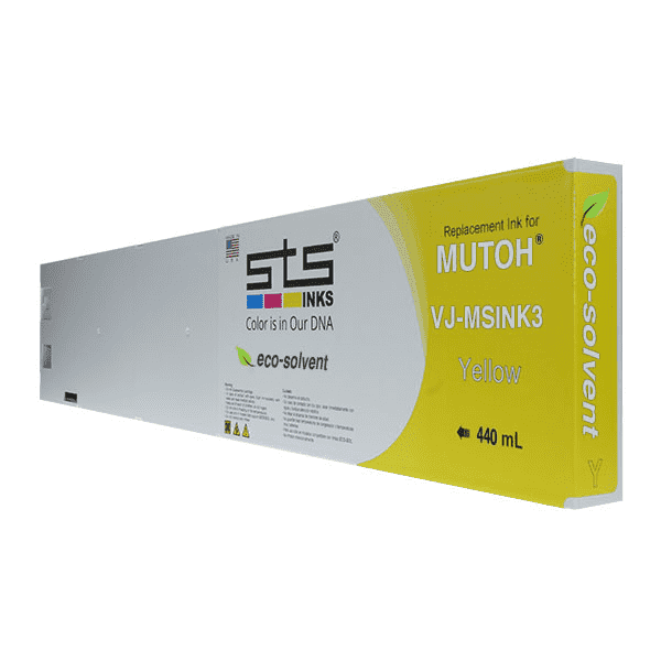 Compatible Cartridge for Mutoh Eco-Solvent Made by STS Inks - www.allprintheads.com
