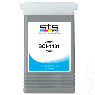 Compatible Cartridge for Canon Cyan BCI-1431 for imagePROGRAF - www.allprintheads.com
