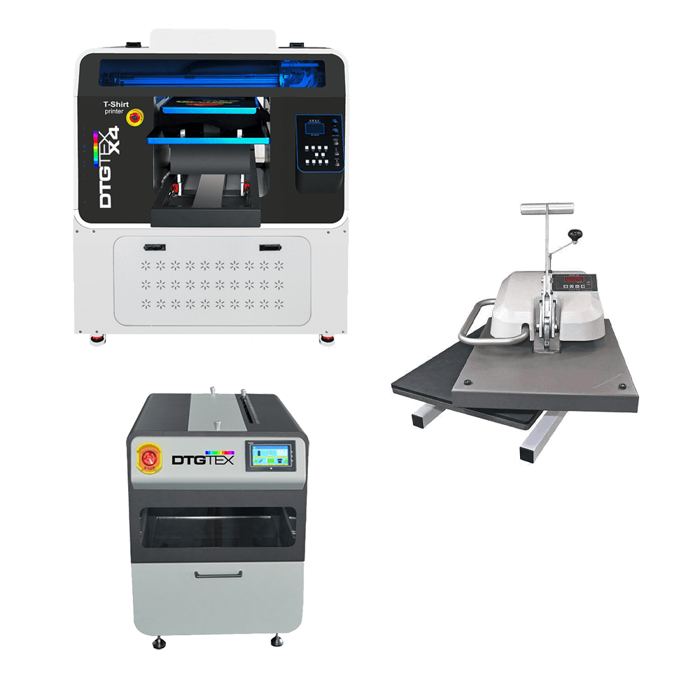 DTG BUNDLE DTGTEX X4 - INSTA 256 - DTGTEX PRETREAT - www.allprintheads.com