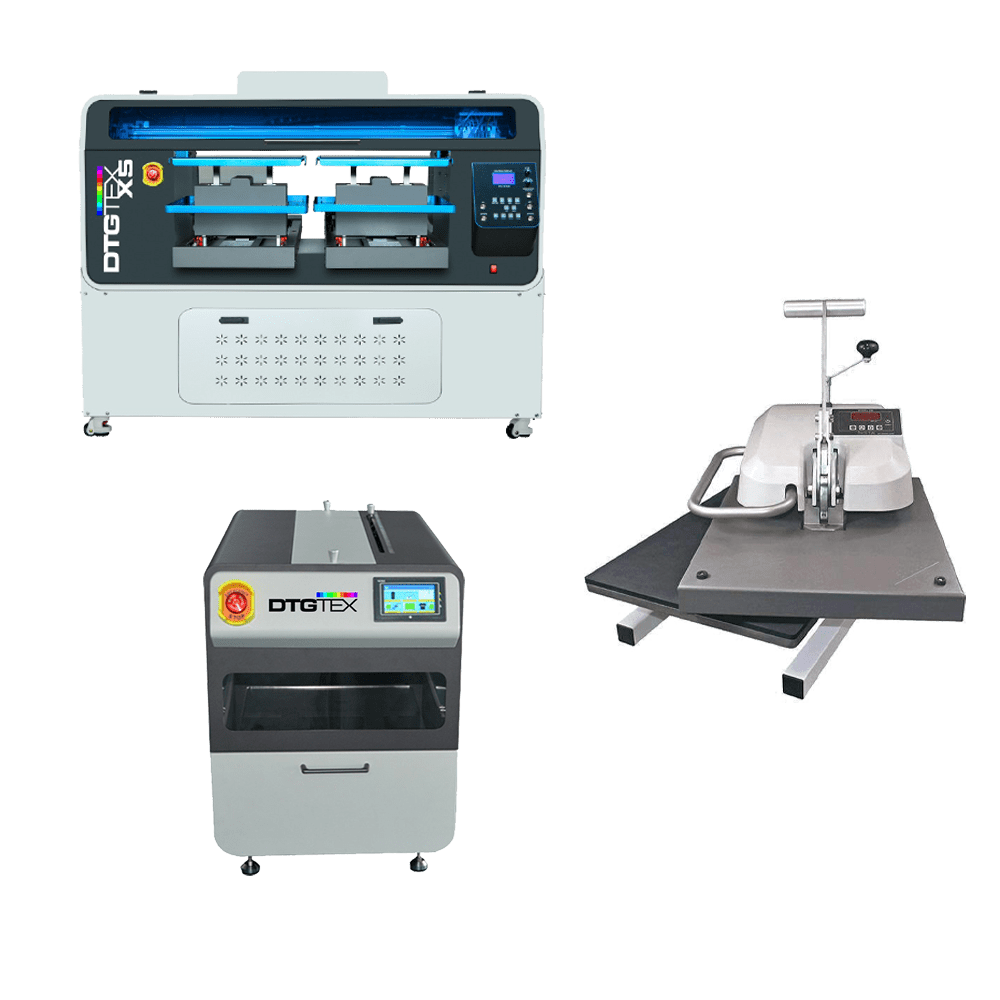 DTG BUNDLE DTGTEX X5- INSTA 256 - DTGTEX PRETREAT - www.allprintheads.com