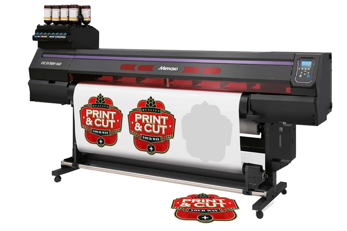 Mimaki UCJV300 Series (75/107/130/160) Print & Cut - www.allprintheads.com